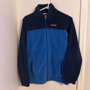 Columbia fleece zip up jacket